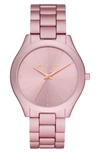 MICHAEL KORS 'SLIM RUNWAY' BRACELET WATCH, 42MM,MK4390