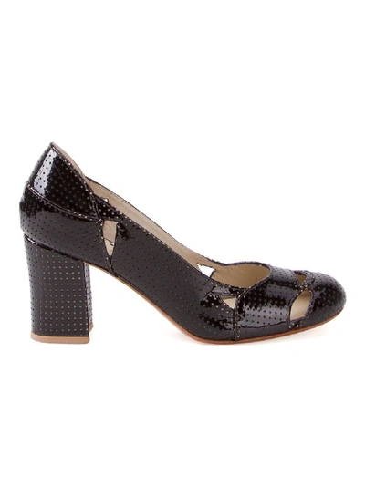 Sarah Chofakian Pumps Aus Lackleder In Black