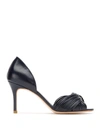 Sarah Chofakian Leather Pumps In Blue
