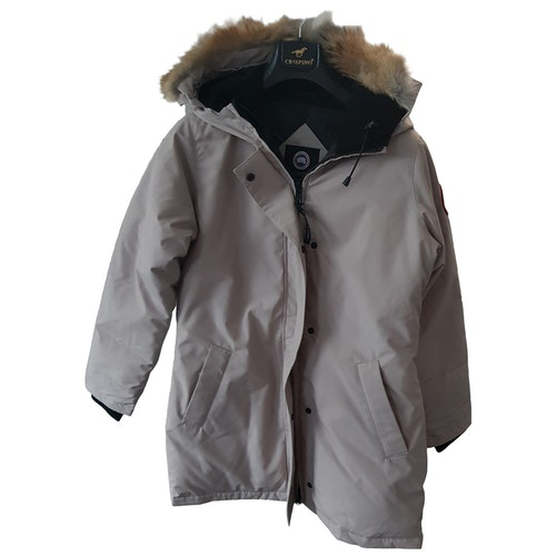 womens beige canada goose coat