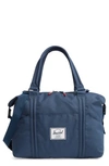 Herschel Supply Co Babies' Strand Sprout Diaper Bag In Indigo Denim Crosshatch