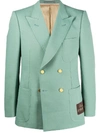 GUCCI GUCCI ETEROTOPIA DOUBLE-BREASTED BLAZER