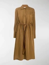 FENDI CRÊPE DE CHINE SHIRT DRESS,14835299