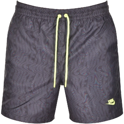 Nike Festival Logo Swim Shorts Grey