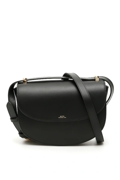 A.p.c. Geneve Crossbody Bag In Black