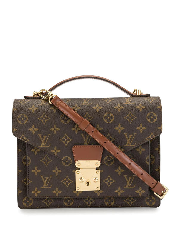 Louis Vuitton Harness Dragonne Bag Charm Brown/Black in Coated