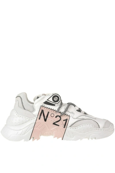 N°21 Billy Sneakers In White Leather