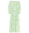 BERNADETTE BOBBY FLORAL COTTON MAXI DRESS,P00484748