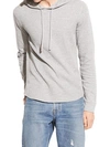 Vince Men's Cozy Double-knit Pullover Hoodie In Steel