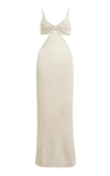 Cult Gaia Women's Serita Knit Cutout Sheath Dress In White