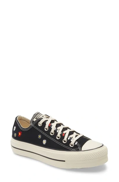 Converse Chuck Taylor® All Star® 'seasonal Ox' Low Top Sneaker In Black/ Natural Ivory/ Black