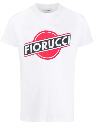 Fiorucci Martini Logo T-shirt In White