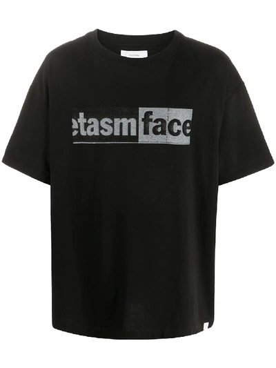 Facetasm Logo Patch T-shirt In Black