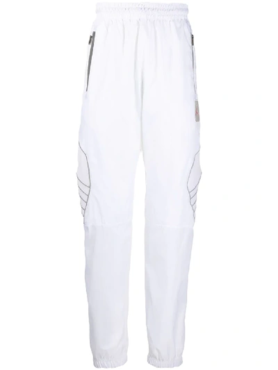 Jordan Panelled Track Trousers In White