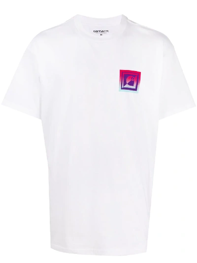 Carhartt Logo Print T-shirt In White