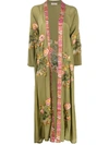 ANJUNA FLORAL EMBROIDERED ROBE