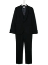 Stella Mccartney Teen Single-breasted Suit In Blue