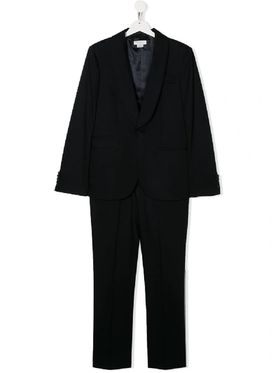 Stella Mccartney Teen Single-breasted Suit In Blue