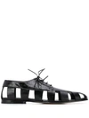 BOTTEGA VENETA CUT-OUT DERBY SHOES