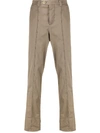 BRUNELLO CUCINELLI RAISED SEAM TROUSERS