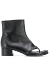 LOEWE THONG STRAP ANKLE BOOTS