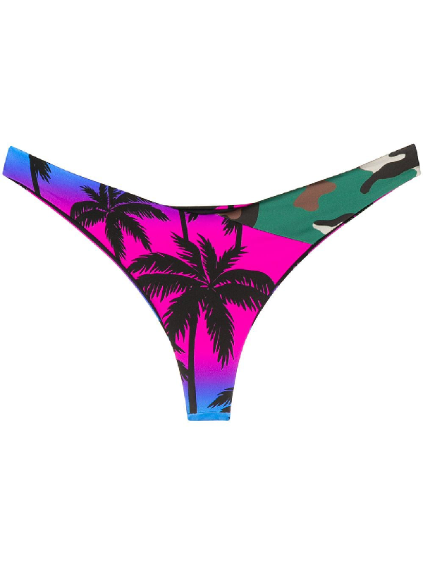 palm tree bikini bottoms