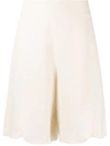 L'AUTRE CHOSE DRAPED KNEE-LENGTH SHORTS