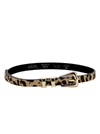 B-LOW THE BELT B-LOW THE BELT LEOPARD BELT,11392510