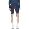 DISTRICT VISION DISTRICT VISION NAVY TOMTOM HALF-TIGHTS SHORTS