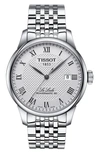 TISSOT LE LOCLE BRACELET WATCH, 39MM,T0064071103300