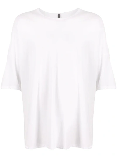Attachment Oversized Round Neck T-shirt In White
