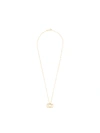 Aliita 9kt Yellow Gold Camara Necklace In Gold