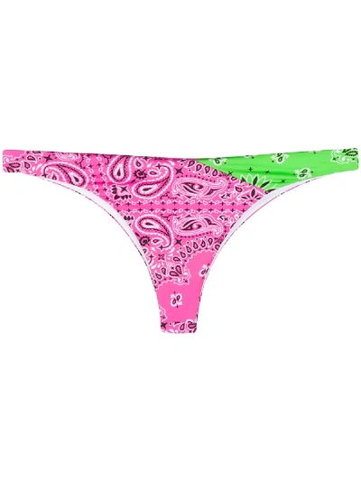 Mc2 Saint Barth Moore Bikini Bottoms In Pink