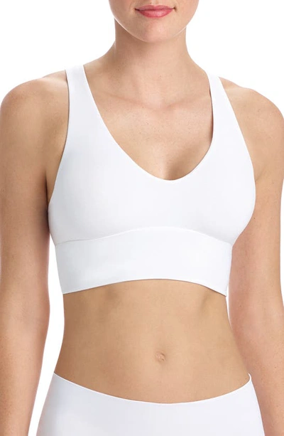 Commando Butter Comfy Longline Bralette In White
