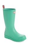 HUNTER ORIGINAL PLAY TALL WATERPROOF RAIN BOOT,WFT2007RMA