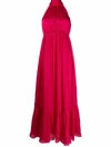 ZIMMERMANN ZIMMERMANN WOMEN'S RED SILK DRESS,8052DRWAVMAGENTA 1