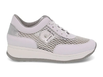 Ruco Line Women's White Polyester Trainers
