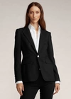 Polo Ralph Lauren Iconic Style Parker Wool Jacket In Black