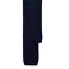 Ralph Lauren Knit Silk Tie In Lt Navy