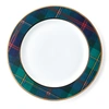 Ralph Lauren Wexford Dinner Plate In Green Plaid