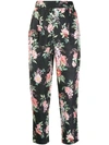 ZIMMERMANN FLORAL-PRINT TAPERED TROUSERS