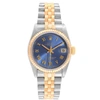 ROLEX DATEJUST MIDSIZE STEEL YELLOW GOLD BLUE DIAL LADIES WATCH 68273,3A10E07B-1795-D63A-7DED-633AD7A3FA8B