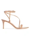 GIANVITO ROSSI DHALIA STRAPPY SANDAL,4FC24C36-8195-6B69-7F63-160955228AA4