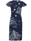 MARCIA FLORAL TCHIKIBOUM DRESS,2B589ADC-9C08-8017-8740-D4C51E810FF8