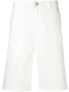 JUNYA WATANABE WHITE CHINO SHORTS,2097DA49-255C-FE6F-3C92-41F256DB5D90