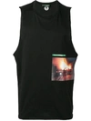 DSQUARED2 MERT & MARCUS 1994 X DSQUARED2 GRAPHIC TANK TOP,27E66C8C-3321-8419-5411-48CAB9F79785