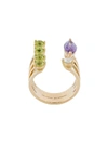 Delfina Delettrez Gold Today Tomorrow Dots Ring In Not Applicable