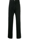 Ambush Reflective Panel Jeans Black In Black