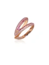 RALPH MASRI MODERNIST ROSE GOLD SPLIT RING,0BBD3CA4-936A-83AE-B86B-650528F01F9F