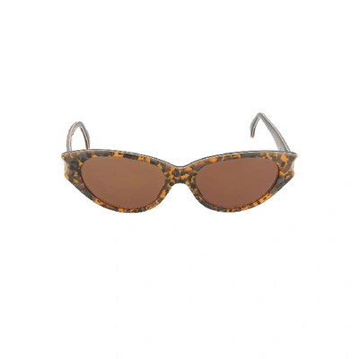 Pre-owned Alain Mikli Vintage Sunglasses 0177 In Brown